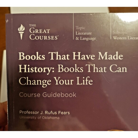 The Great Courses Books That Made History Can Change life 6 DVDs & Guidebook NEW - Picture 3 of 5